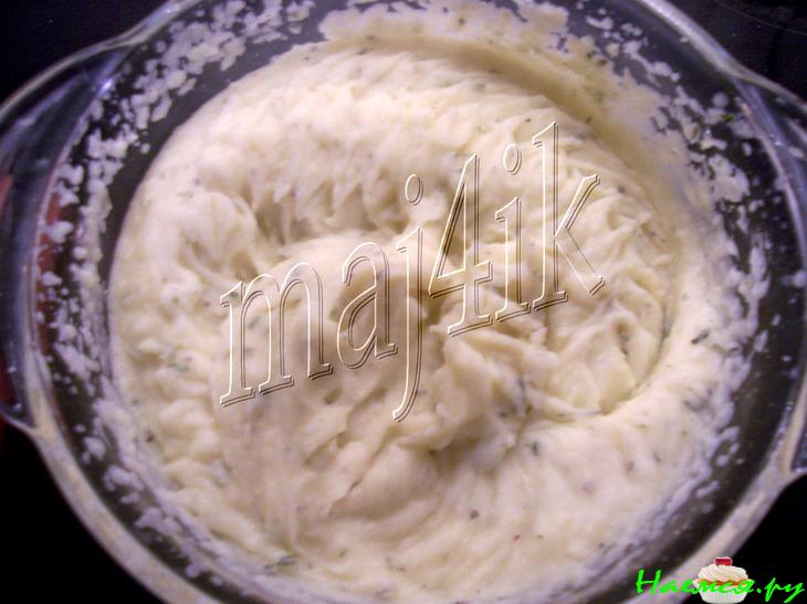 Пюре с помидорами (летний вариант)