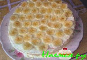 Тортик "Обезьянка с орешками"