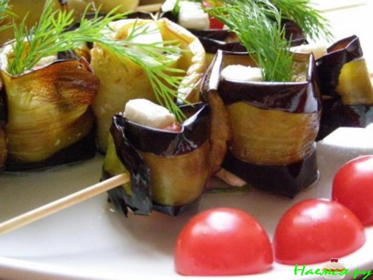 Баклажанные шашлычки