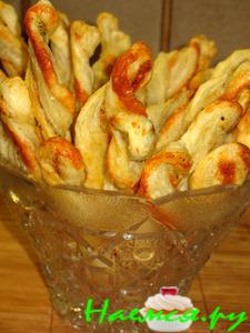 Закуска "Пармезановые спиральки"