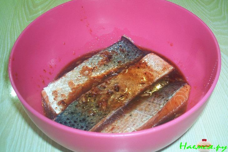 Глазированный лосось