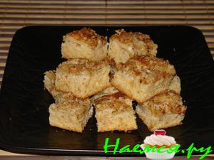 Пирог 'Груша в миндале'