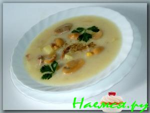 Густой куриный суп