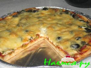 Пицца с каперсами и всем...всем...всем!!!