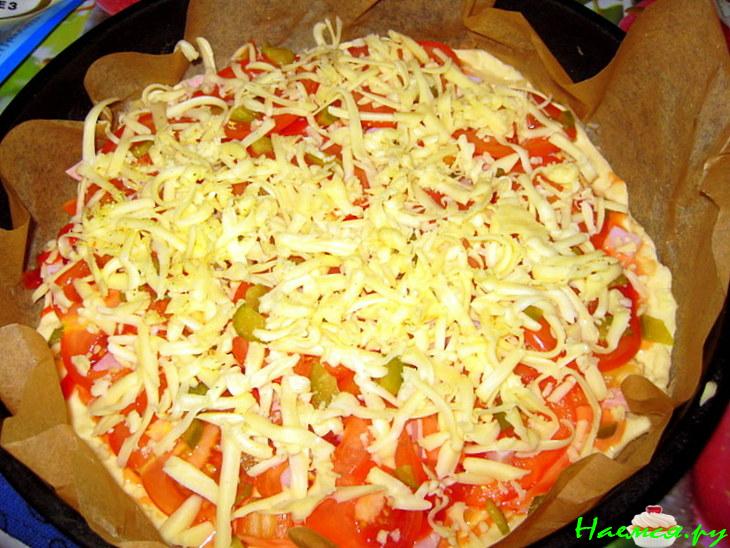 Пицца для гостей