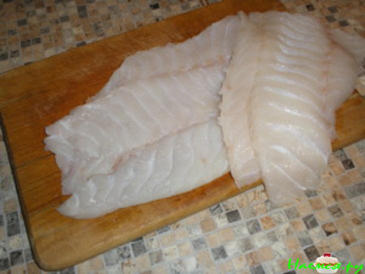 Треска с маринадом