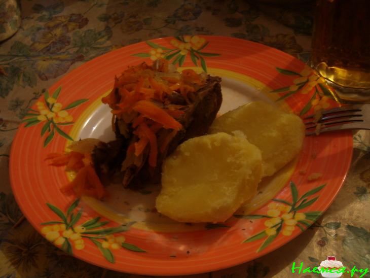 Говяжьи рёбрышки, запечённые в рукаве