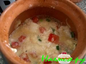 Альпийский омлет в горшочке