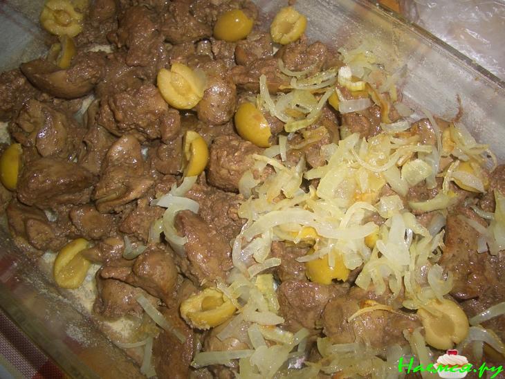 Куриная печень в сырной корочке