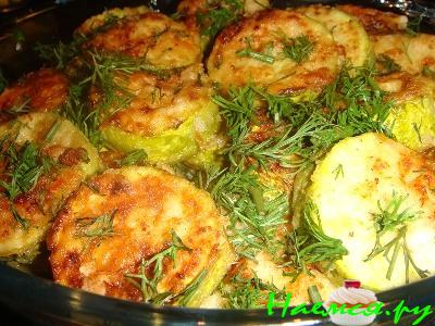 Кабачки жареные
