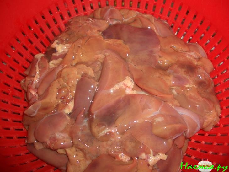 Куриная печень в сырной корочке