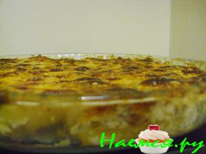 Гратен с картофелем и грибами Гратен с картофелем и грибами