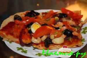 Диетическая пицца