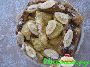 Курица с бананами