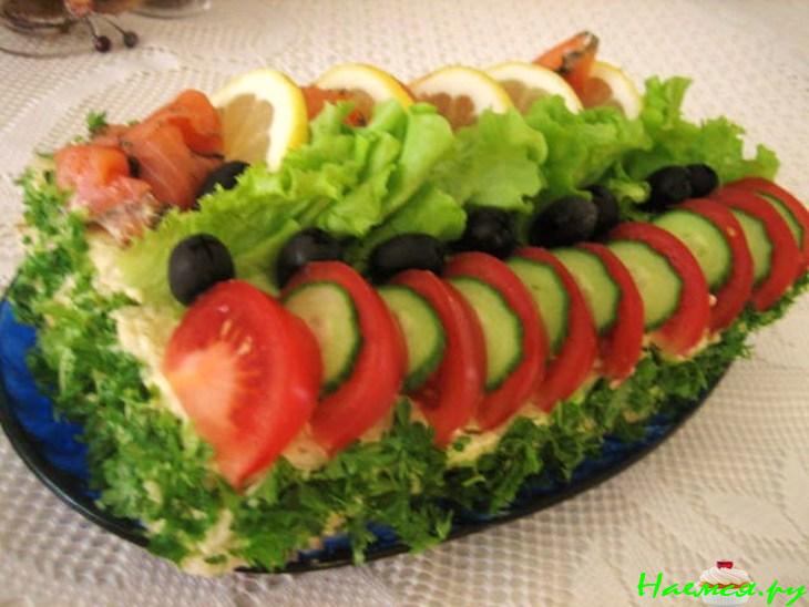 Бутербродный торт Бутербродный торт