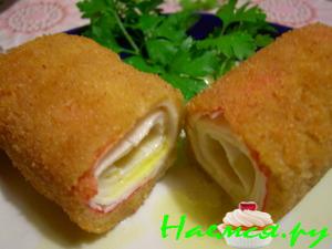 Крабовые палочки в сухариках