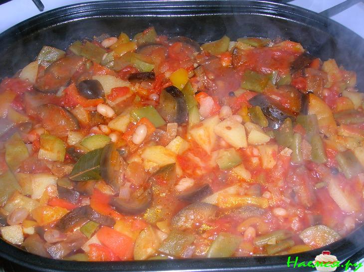 Запеченный суп для соблюдающих пост и не только