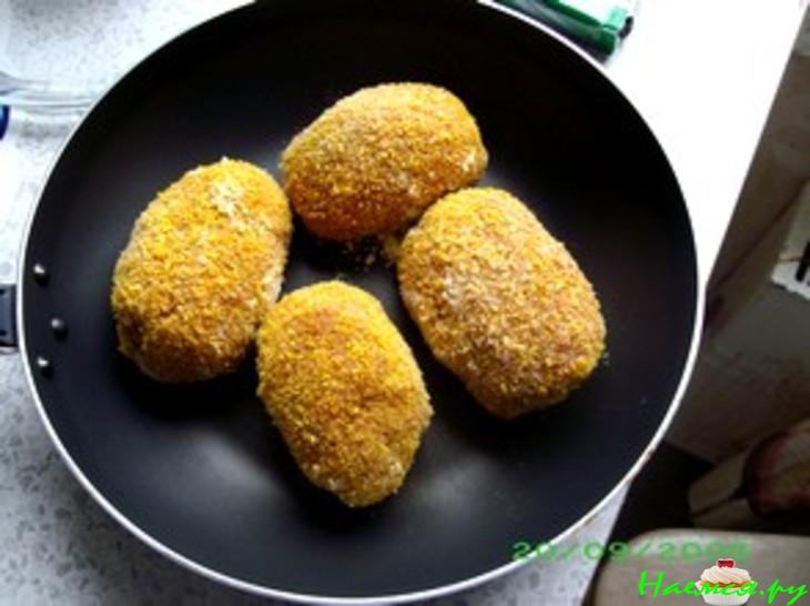 Котлеты с брусникой (мой вариант)