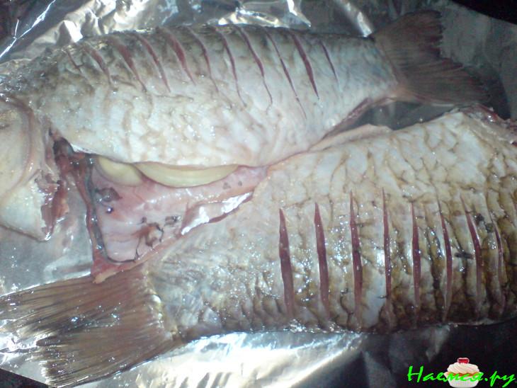 Рыба в икряном соусе