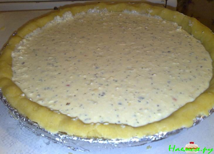 Творожно-сырный пирог