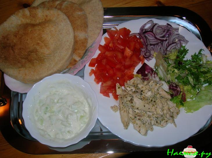 Цыпленок сувлаки