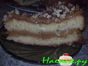 Бисквит ванильный, по мотивам нашего сайта