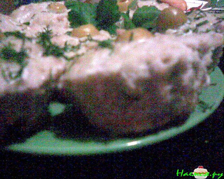 Рыбные маффины с фаршированными оливками