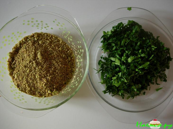 Лимонный суп-пюре с овощами и фисташками