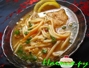 Суп из индейки по китайским мотивам (вариант)