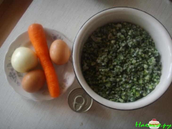 Гарнир из чесночных стрелочек Гарнир из чесночных стрелочек