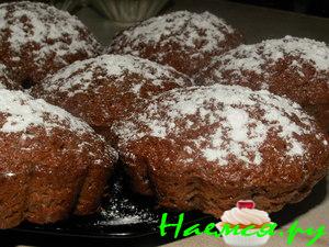 Шоколадно-маковые кексы