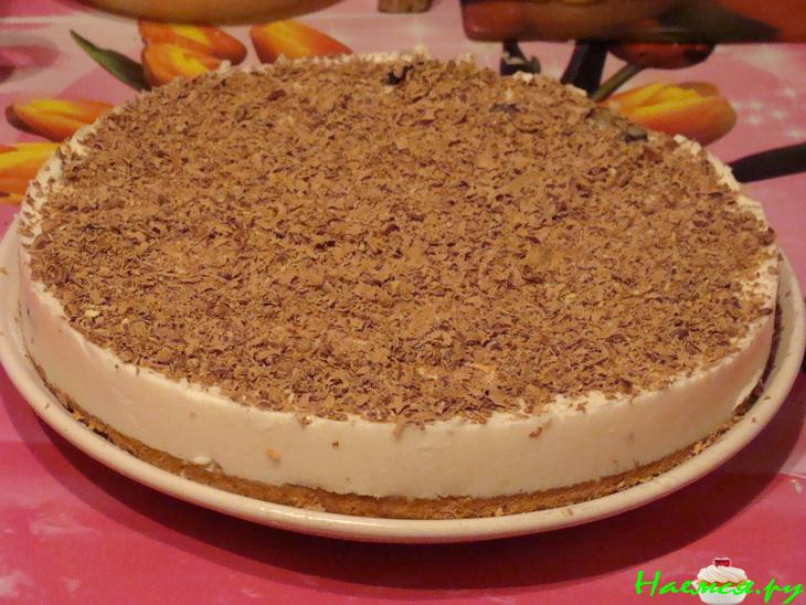 Пирог творожный с черносливом "Нежность"