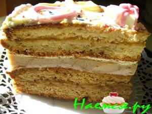 Бананово-кофейный торт Бананово-кофейный торт