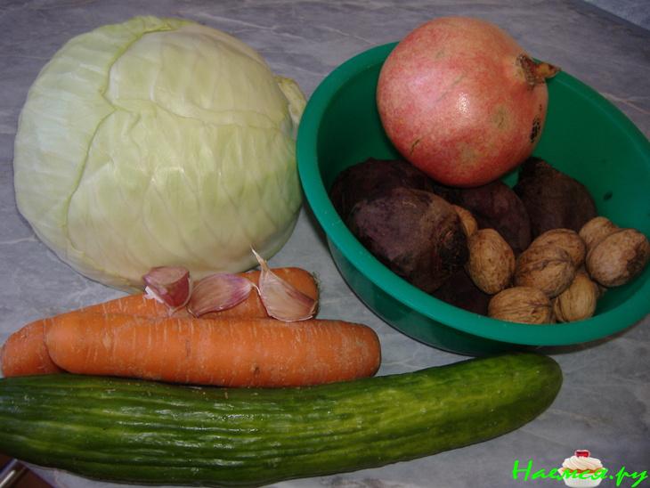 Салат 'Светофор'