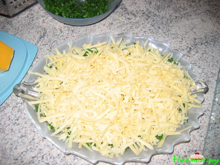 Салат "Одуванчики"