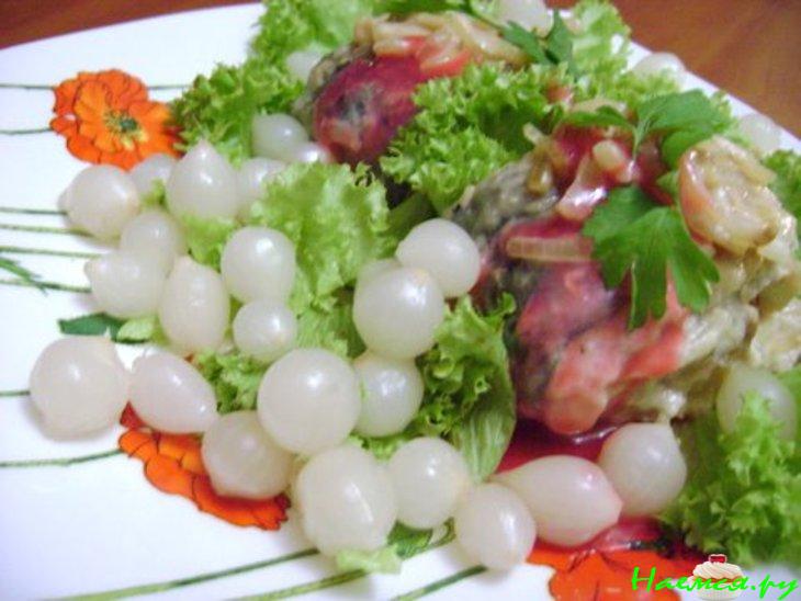 Рыба тушеная