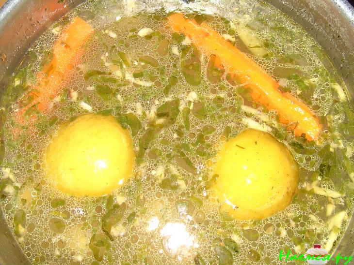 Суп с фрикадельками