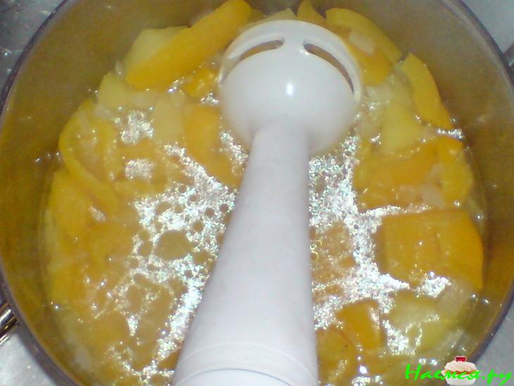 Крем-суп из жёлтой паприки Крем-суп из жёлтой паприки