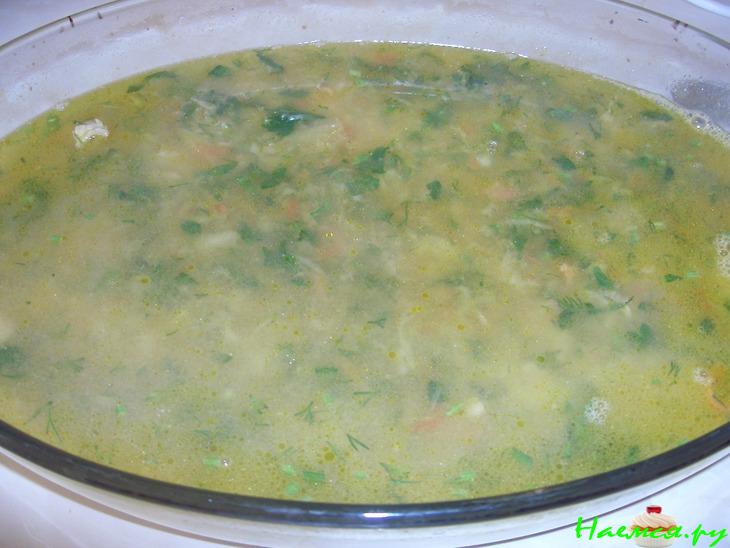 Курица запеченная под рисом