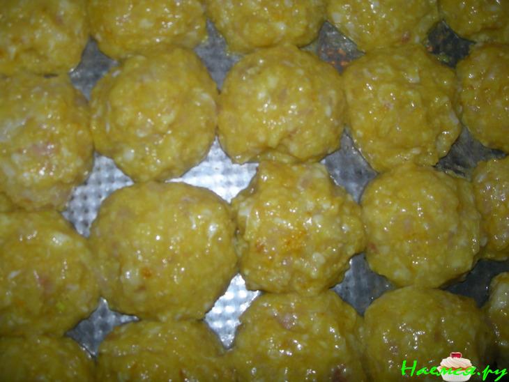 Острые рыбные шарики