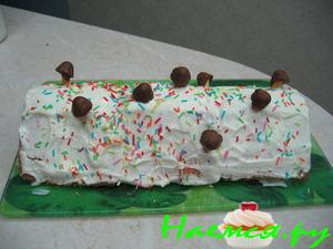 Полено "Творожное" с сырной начинкой