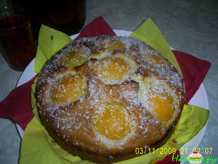 Пирог Абрикосовый за 40 минут