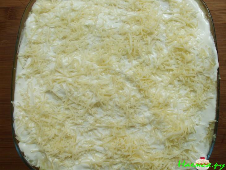 Простая запеканка (картофель и свиной фарш)