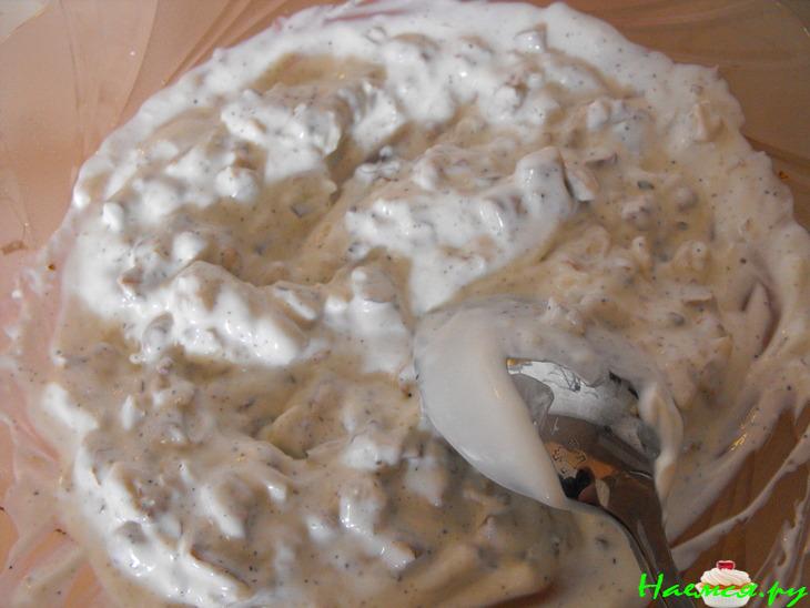 Печеный перец под пикантным соусом