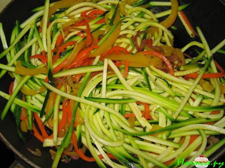 "Спагетти" из овощей