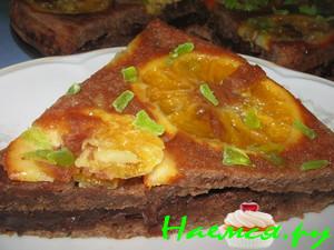 Торт-пирог с апельсинами