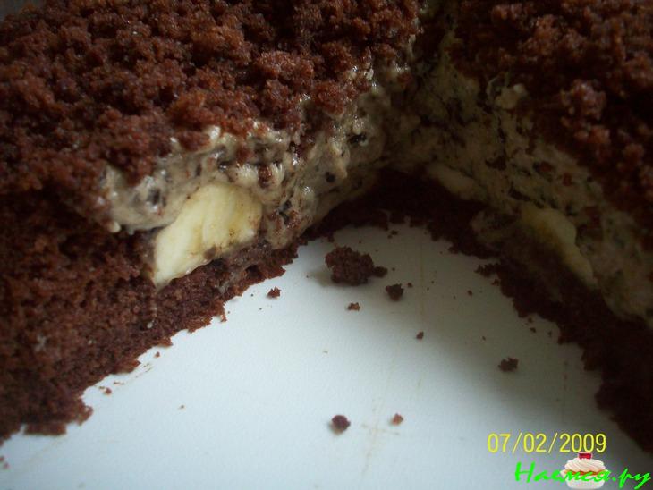 Шоколадный торт 'Норка крота'