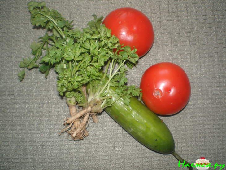 Скроб с помидорами (яичница)