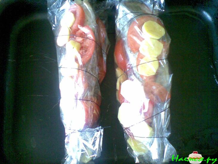 Рыбка в рукаве