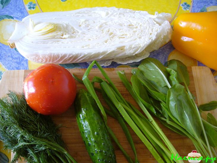 Салат "Светофорчик"